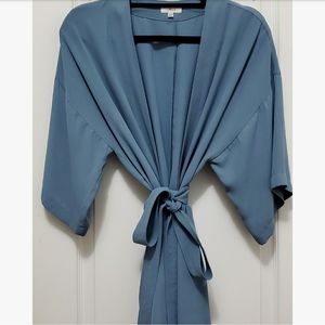 Aritzia Wilfred belted cardigan